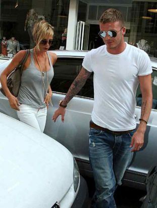 David Beckham Right Full Sleeve Tattoo Art